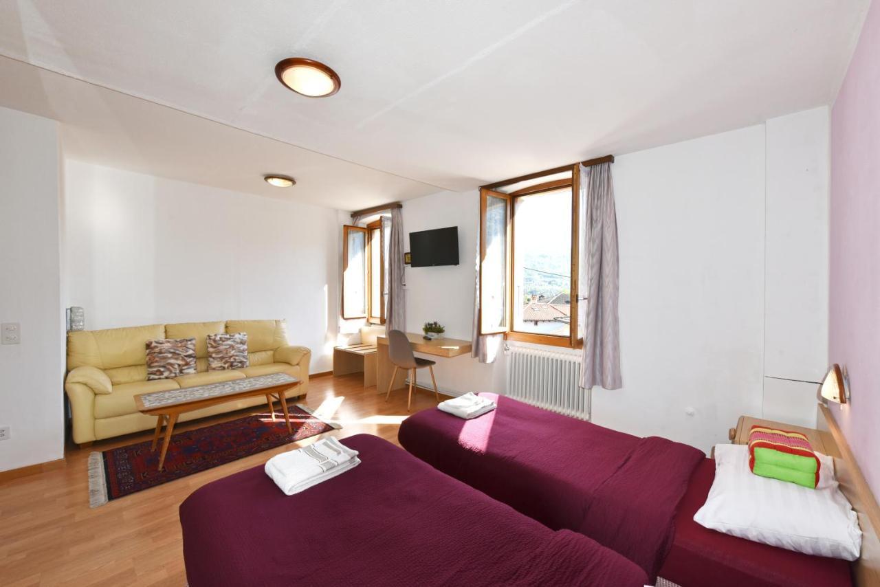 Hotel Pensione Serena Purasca Esterno foto